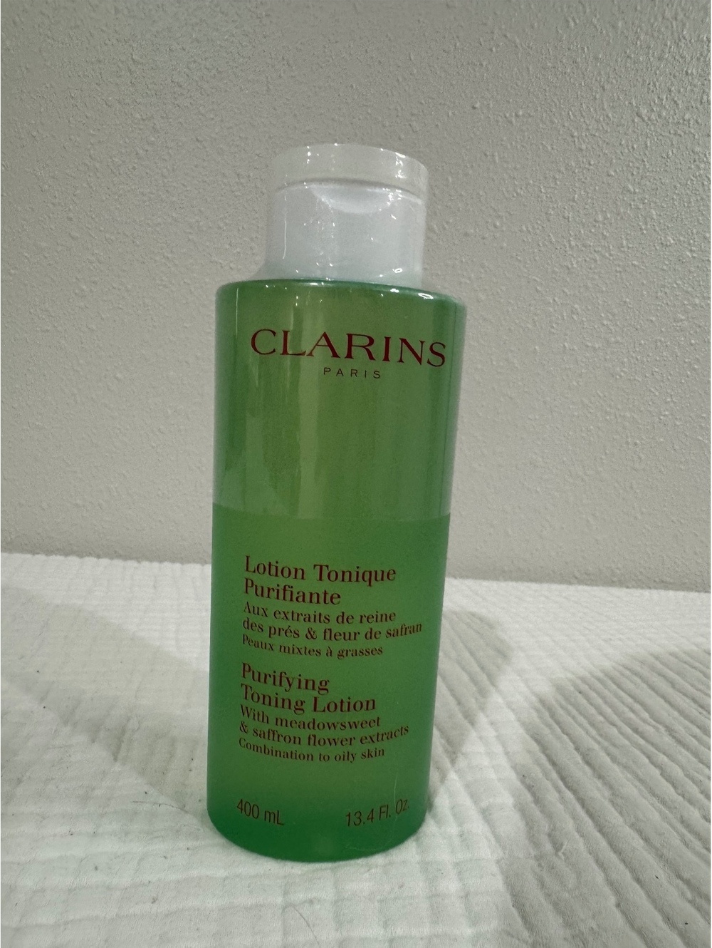 Clarins Purifying Toning Lotion 400ml 13.4 oz Combination/Oily Skin NEW SEALED